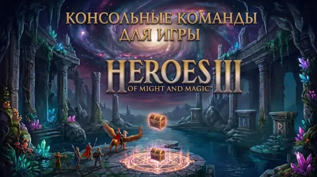 Консольные команды для 3 Героев: полный список и как их вводить